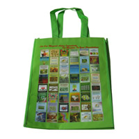 奉贤LB11覆膜无纺布广告袋